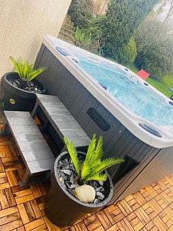 Location jacuzzi extérieur