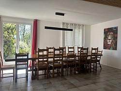 Salle à manger Gîte La Meusienne à Belleray