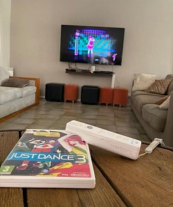 Salon jeux vidéo Gîte La Meusienne à Belleray