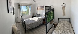 Chambre lit double et lit simple
